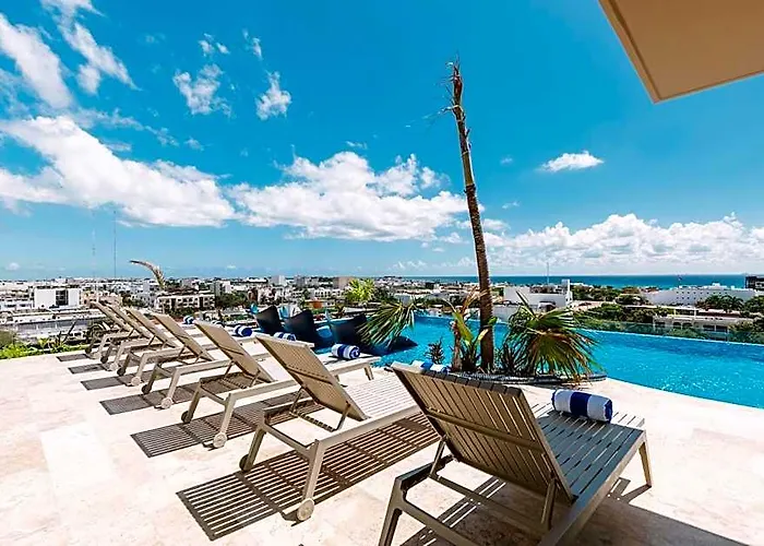 Casa de férias Cozy Pool And Roof Lounge 5 Blocks Playa del Carmen